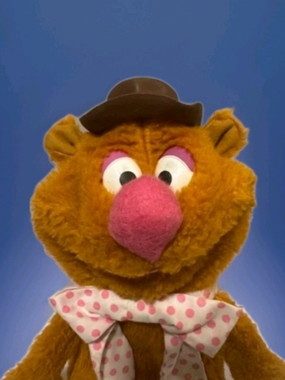 Vintage 1978 Muppet FOZZIE Bear Hand Puppet Fisher Price #861 Jim Hensen